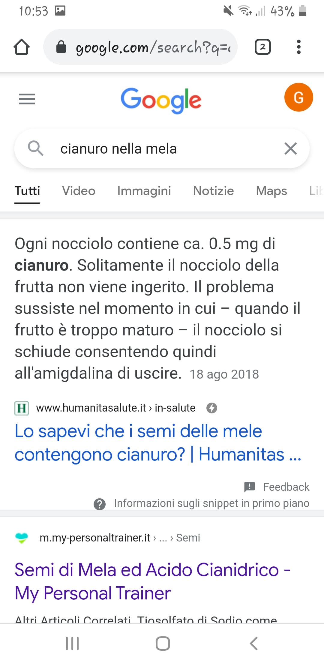 Quando si dice che una mela giorno toglie il medico di trono