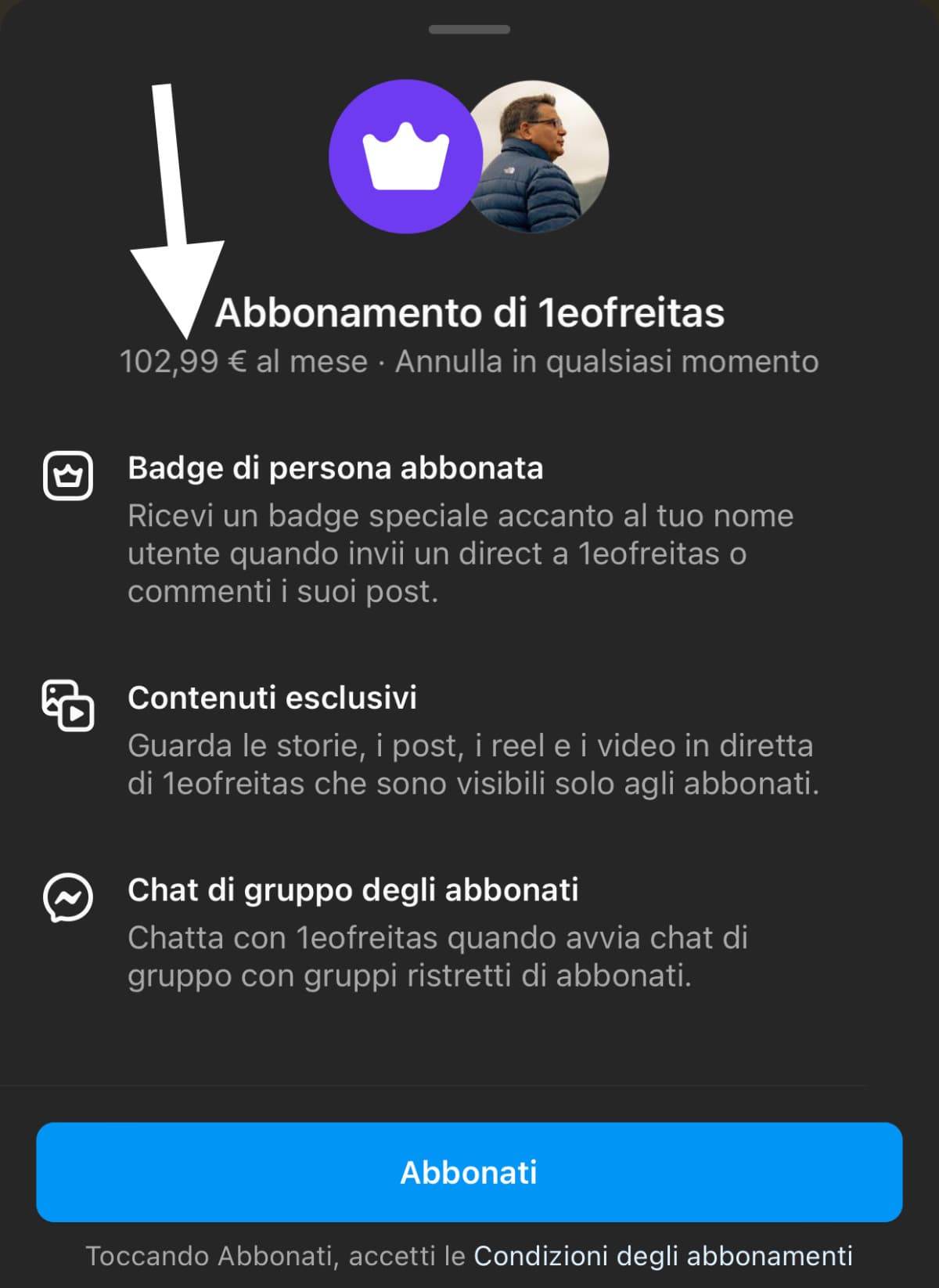 Bro 100 euro al mese per un abbonamento Instagram sono troppi 