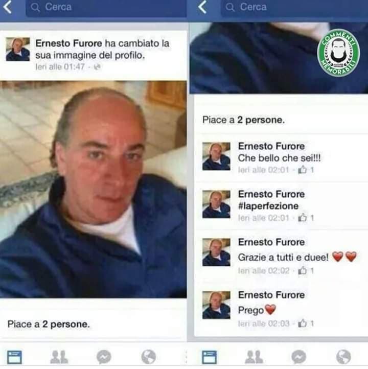 situazione sentimentale di molti/e: Ernesto Furore