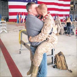 Gay military kiss