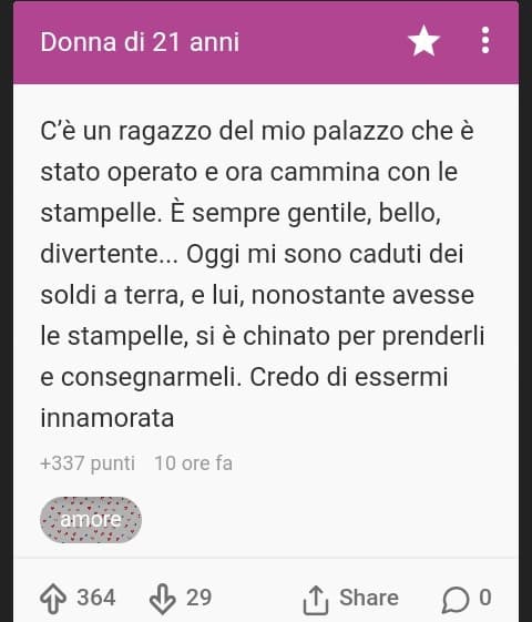 Probabilmente è già stato messo ma sticazzi