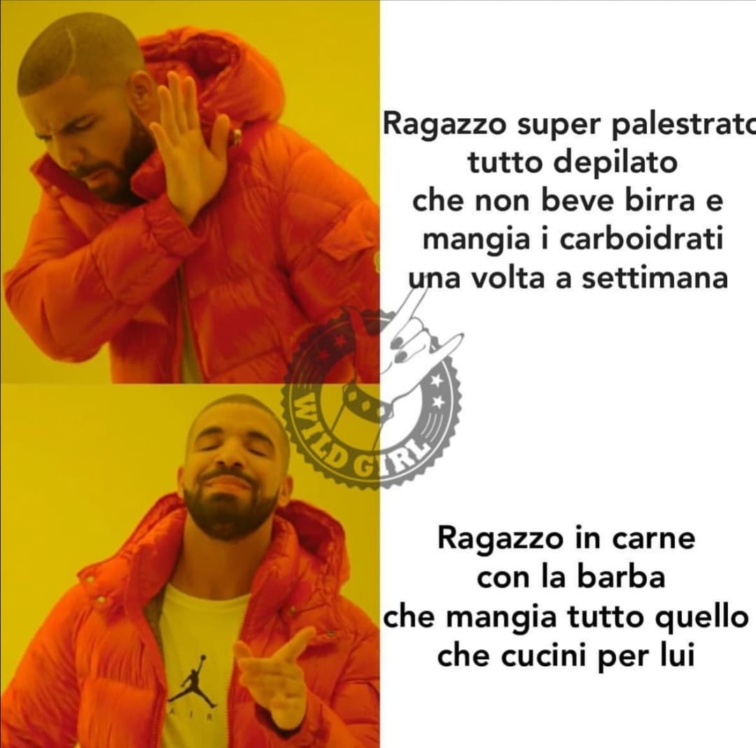 Poi ci prova quello coi fianchetti e/o la pancetta ed è subito "scusa, ma per ora non me la sento di avere una storia. Se vuoi possiamo essere amici". Applausoni per la coerenza. 