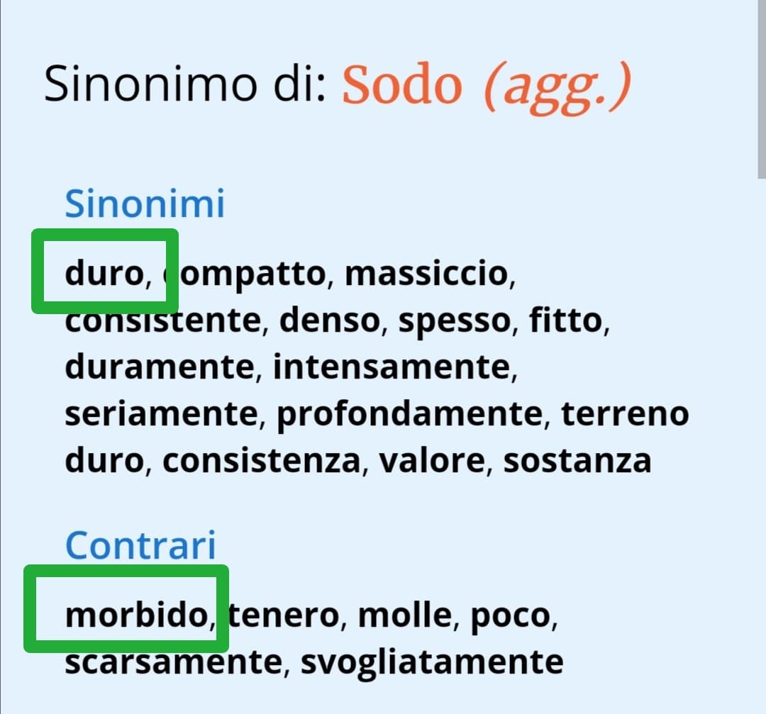 Cucciola, parlo proprio con te il culo che tu chiami "duro" si chiama "sodo". Non sono due cose diverse ahah