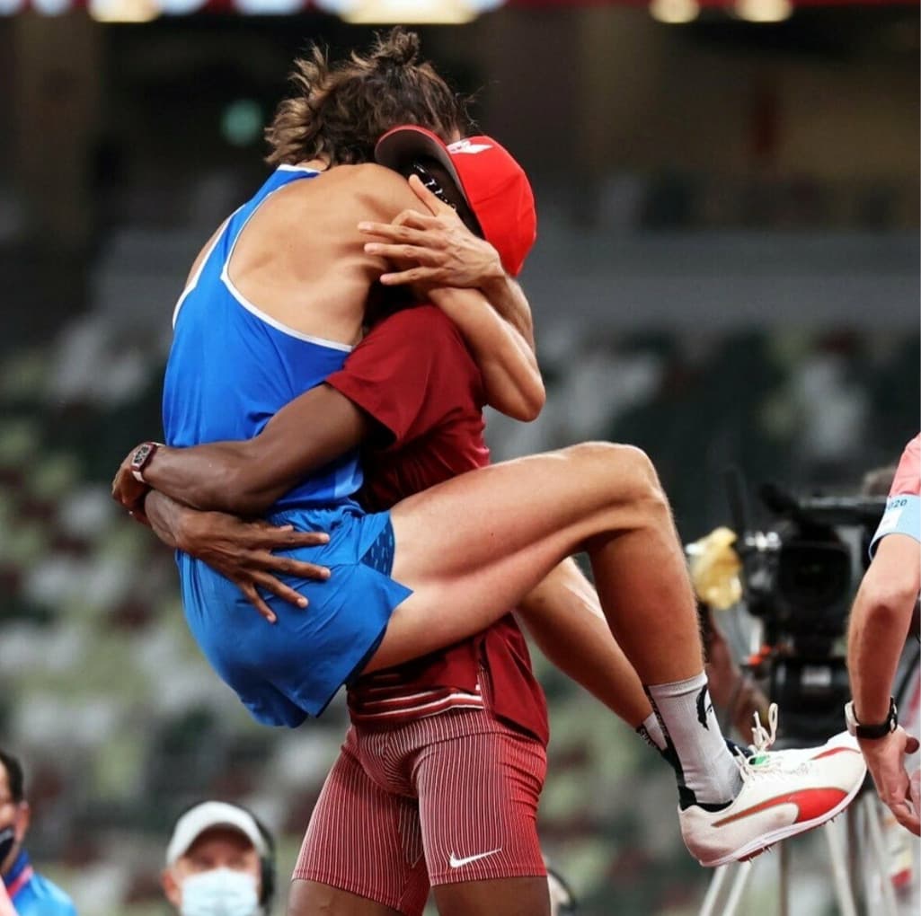 comunque questo resterà per sempre il momento più bello delle Olimpiadi 2020 ♡