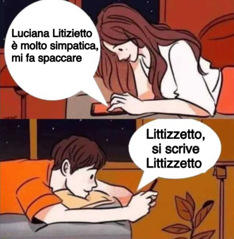 Meme che rappresenta una situazione accaduta ieri con crush: 