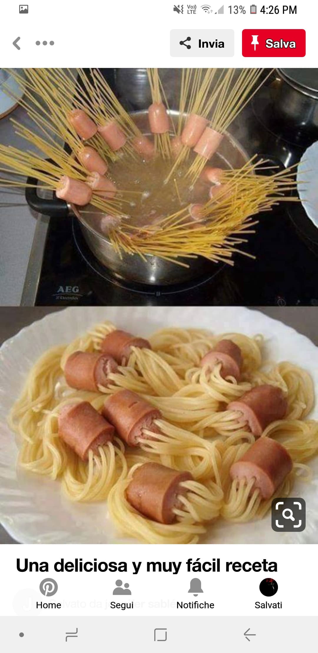 Questo è un affronto! Dite NO anche voi alla violenza sugli spaghetti