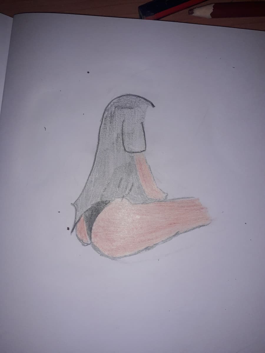 Io alle prese con il disegno