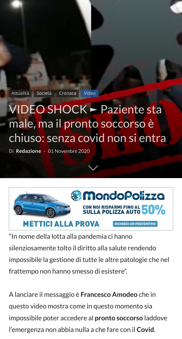 Ci rendiamo conto di quanto schifo faccia questa situazione? "La mascherina ti salva la vita" poi se stai male davvero fottesega. No ? no party..