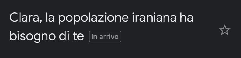 Io che salvo la popolazione iraniana?‍♀️. Oggi è stata una bella giornata perché eravamo pochi e ho parlato con diversa gente. E POI QUELLA DI STORIA NON HA INTWRROGATO