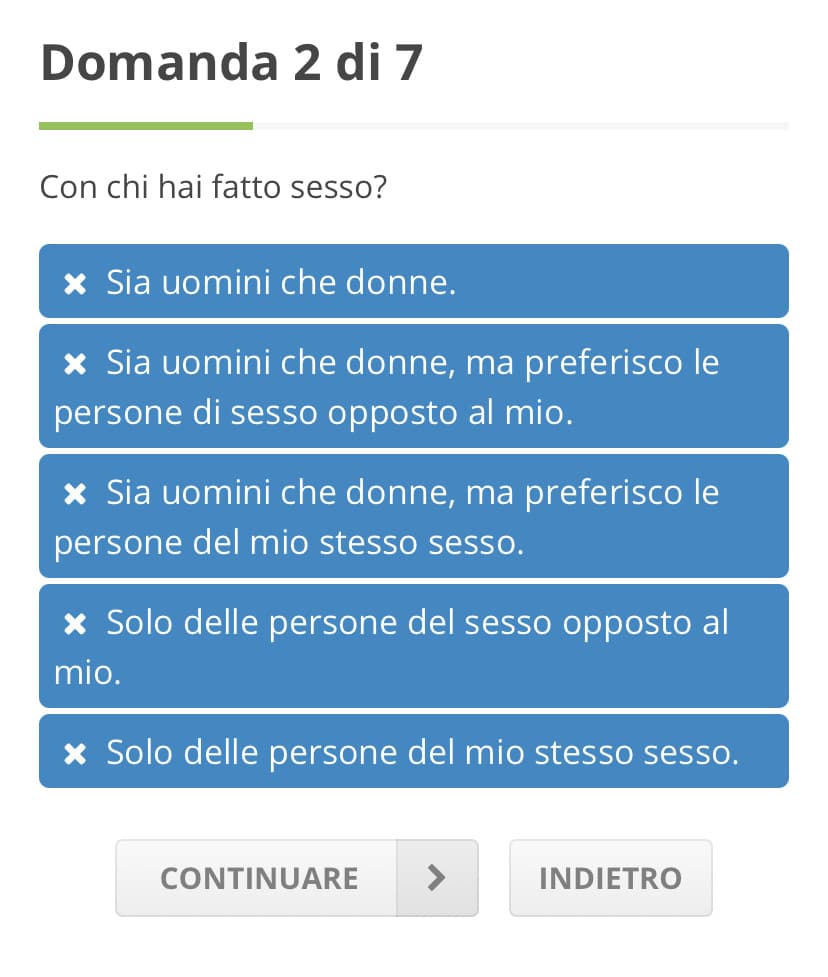 La mia verginità: ?