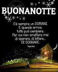 Buona notte a tutti e tutte 