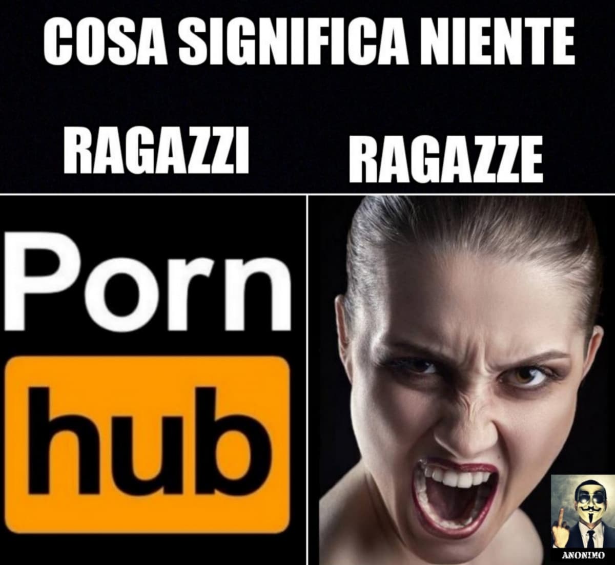 Cosa fai? Niente?