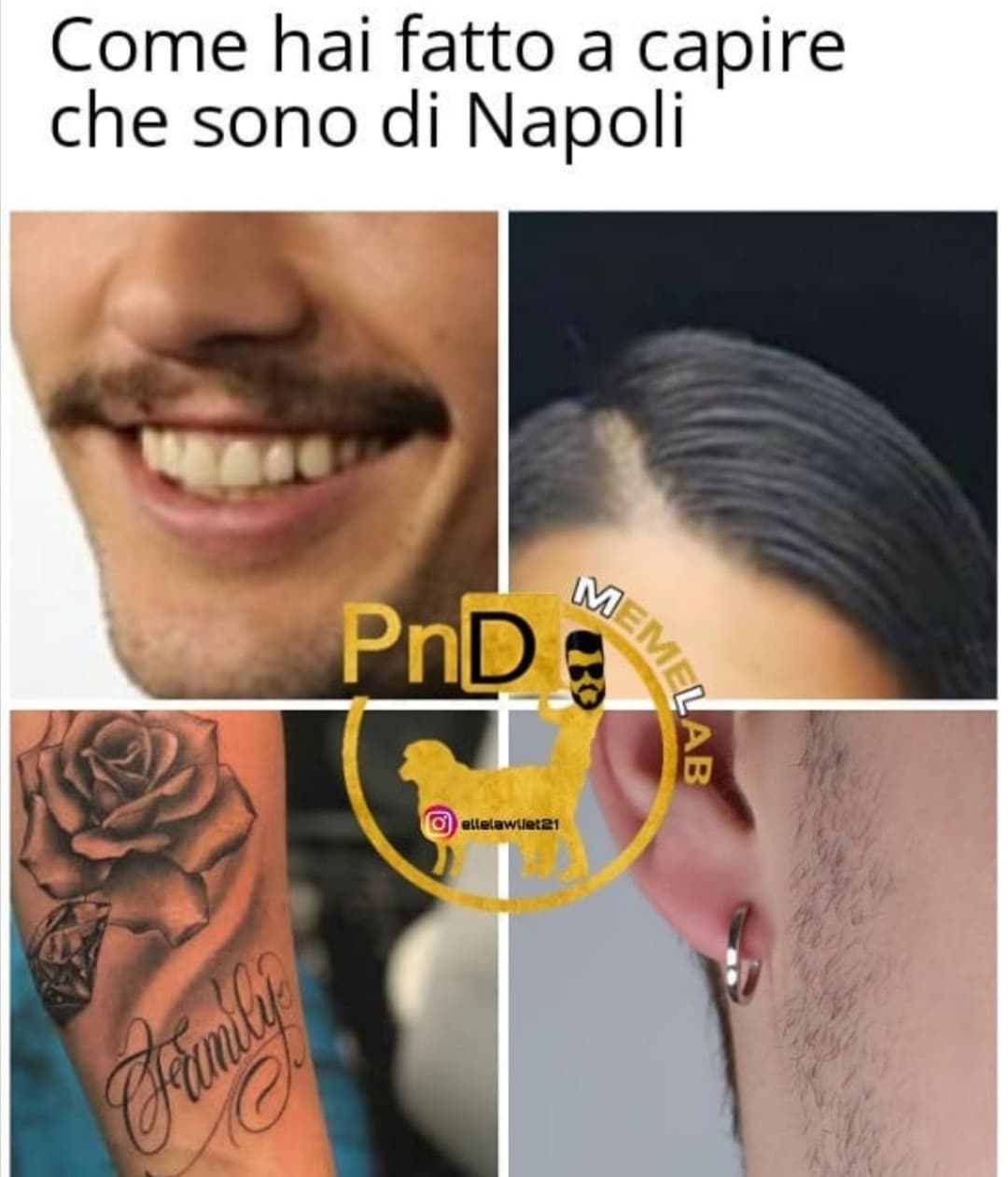 Lol, anche se I capelli non si portano proprio così 