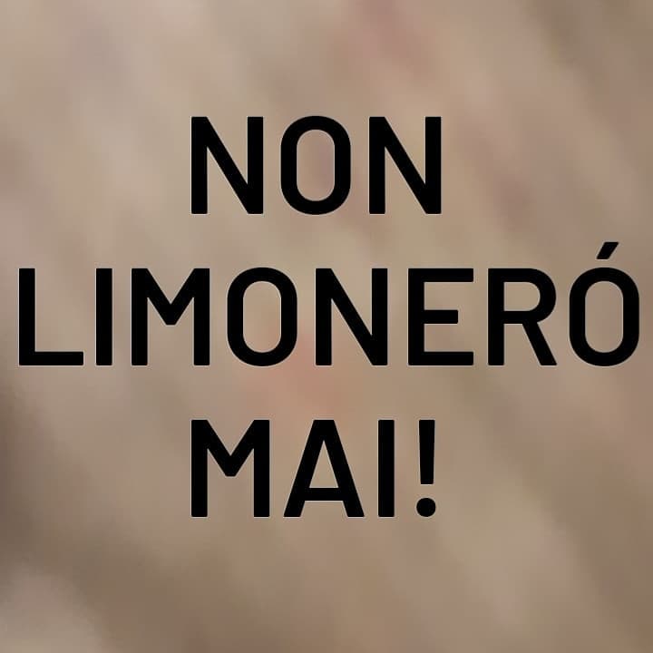 VIETATO LIMONARE AI CESSI!