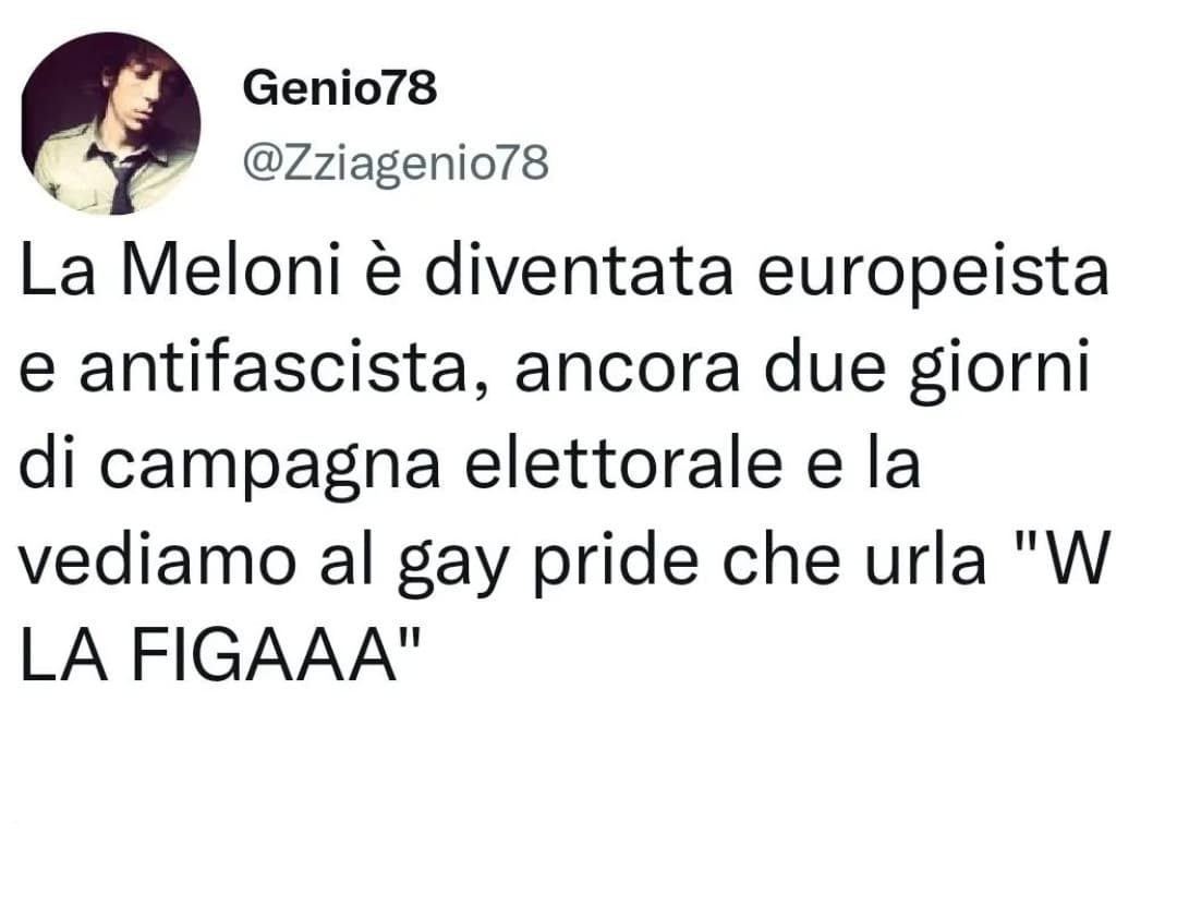 Beh per come la vedo falsa è probabile. 