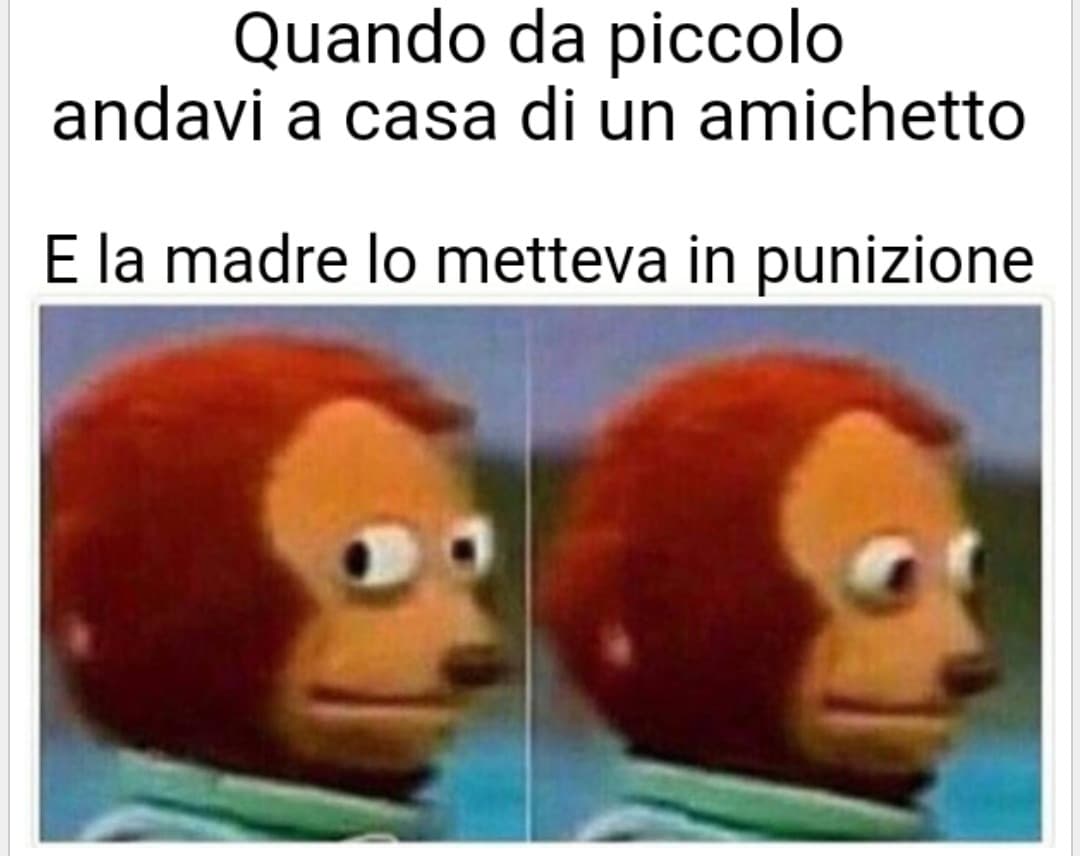 Ora ditemi a chi non è successo... 