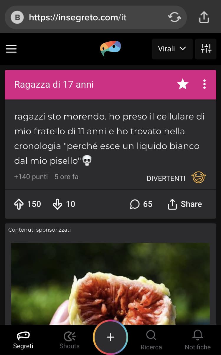 numero 1 sulla lista delle top ten dieci cose mai accadute ??