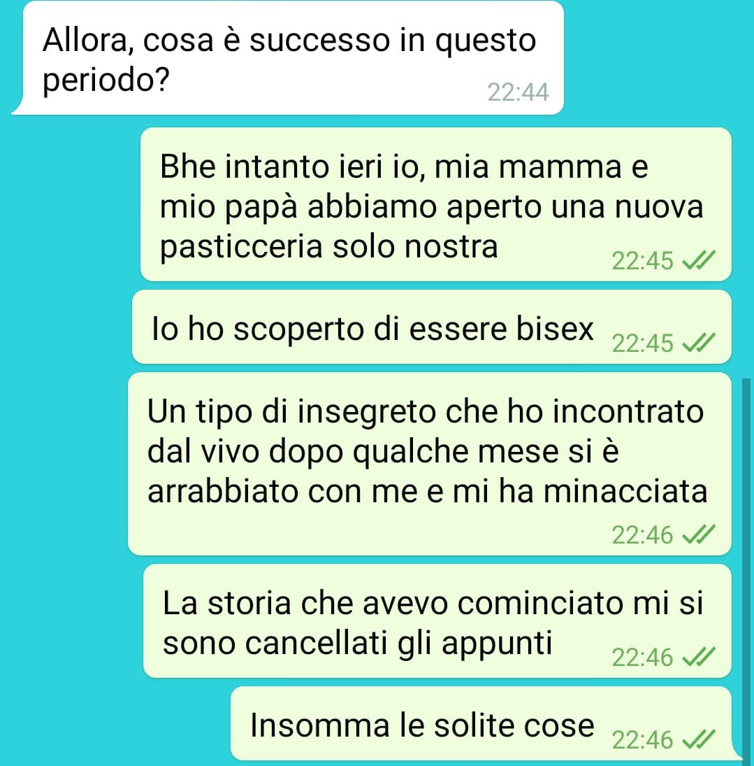 Bello il mio modo filosofico di dire le cose