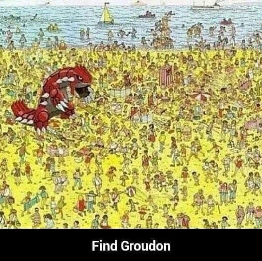 Find Groudon 