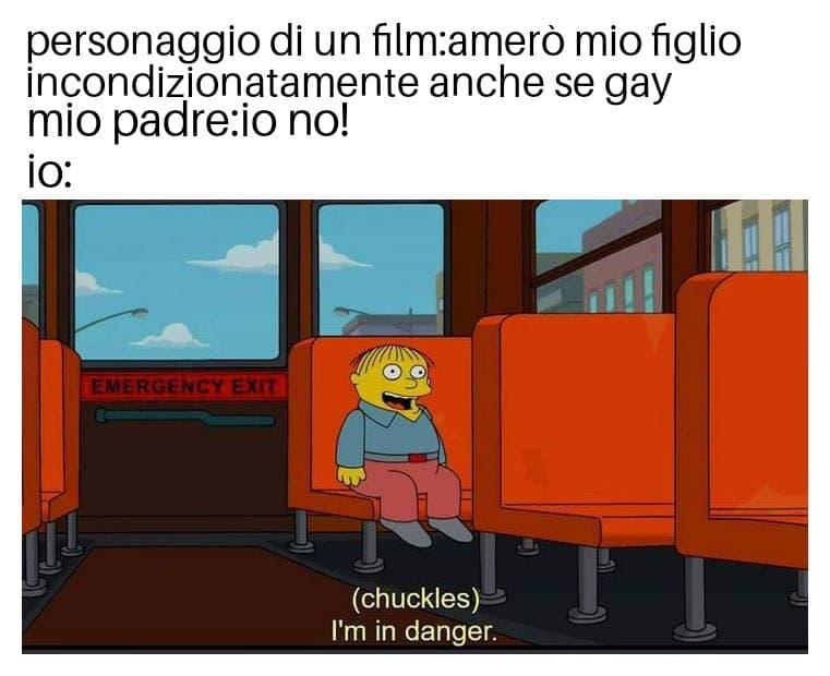 E niente ora sono triste