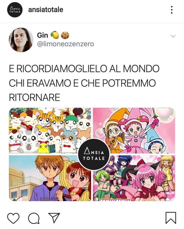 Per non menzionare detective conan, le pretty cure e mermaid melody!! Che ricordi. 