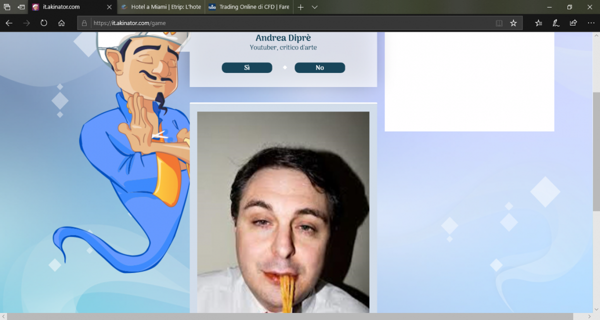 e bravo akinator 