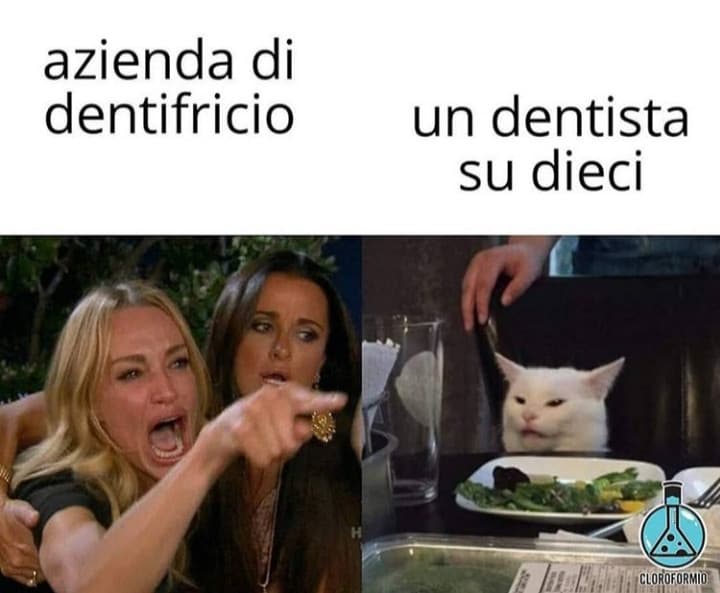 9 dentisti su 10 raccomandano colgate