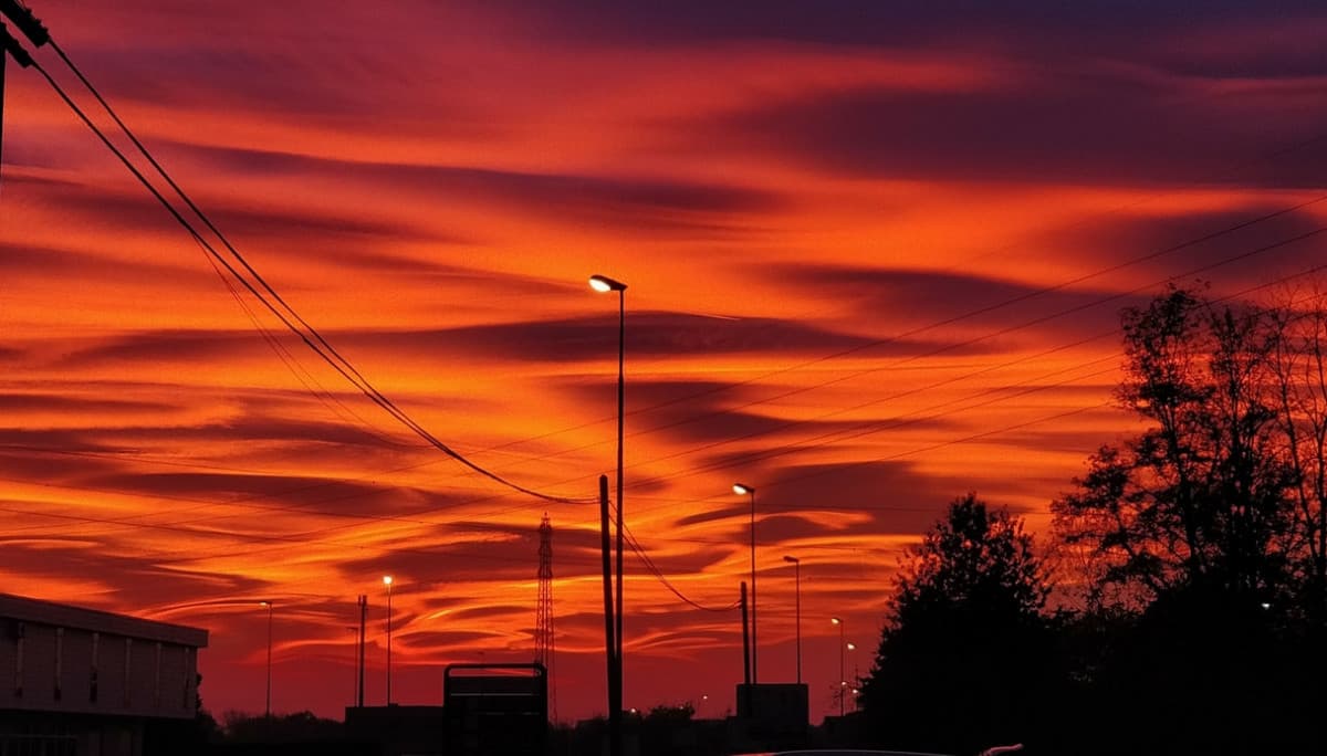 Ecco le prove che il cielo è rosso