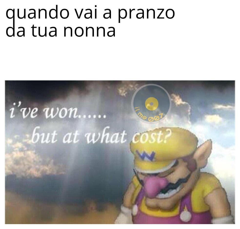 comunque i memes con il watermark li faccio IO. se non sono miei dico "da insta/da reddit/dall'internet". OK?