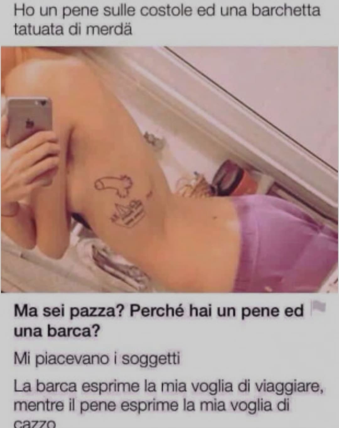 Tatuaggi?