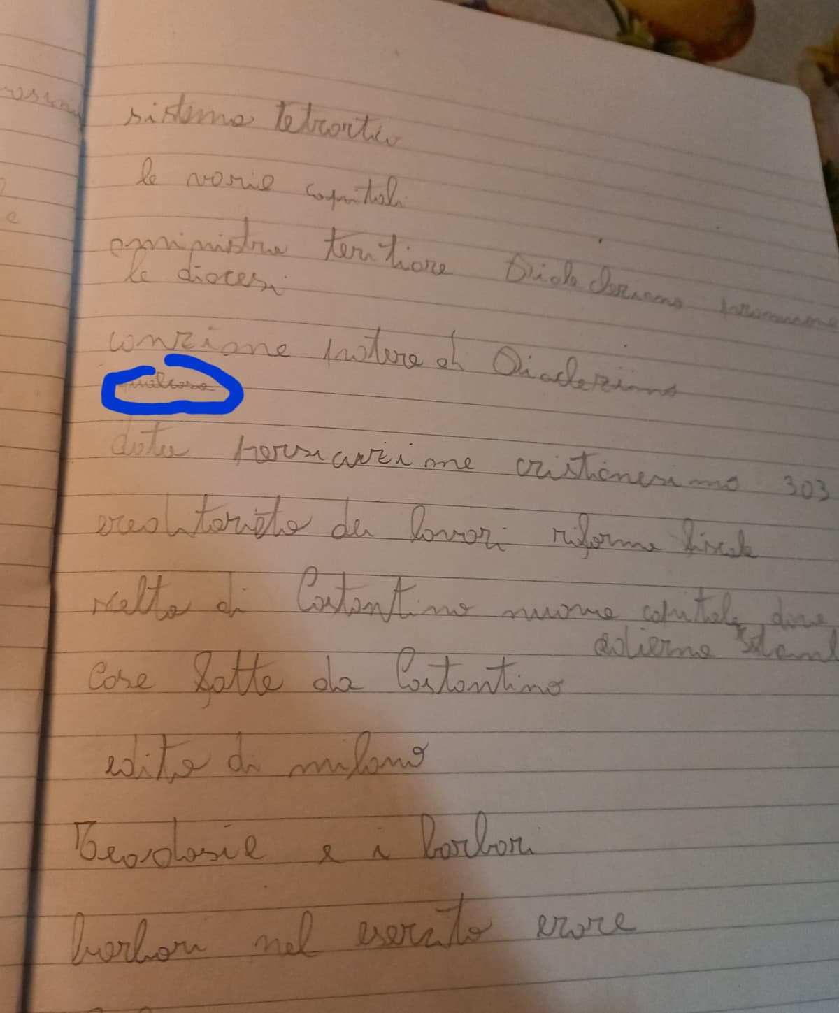 Domani interoga di storia. L'ultima volta che ha interrogato mi sono segnata tutto quello che ha chiesto, tranne una cosa perché mi sono distratta un attimo. Quanto ci scommettete che mi chiede proprio quella? 