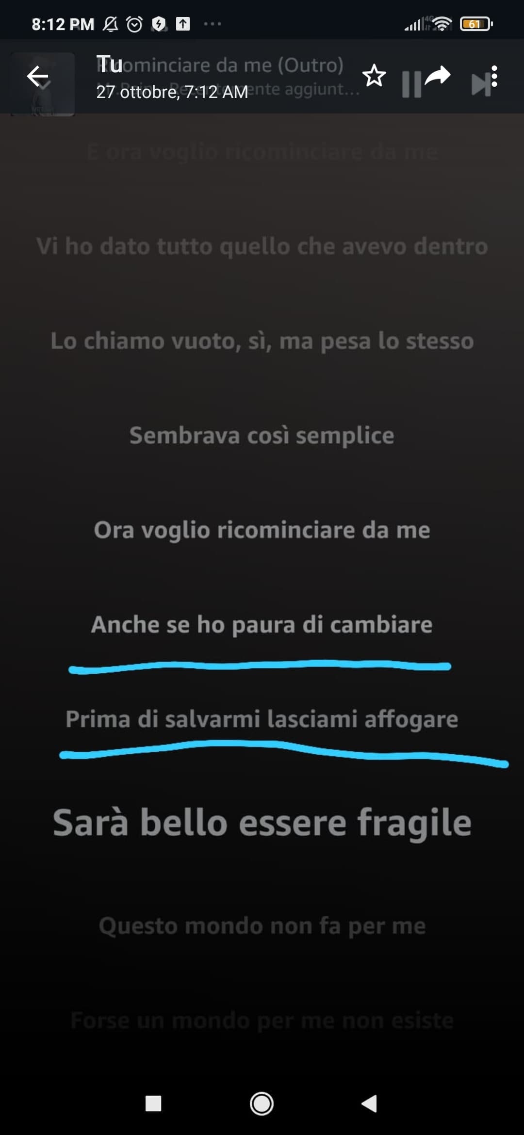  Voglio affogare ok!?!?  Qualche problema? È la mia caxxo di vita.