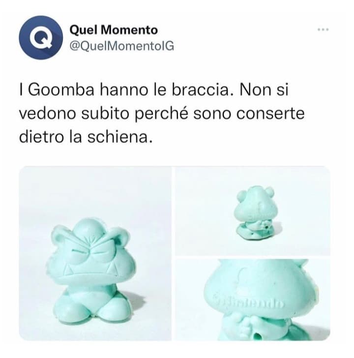 I goomba in realtà sono dei vecchietti che osservano i cantieri 