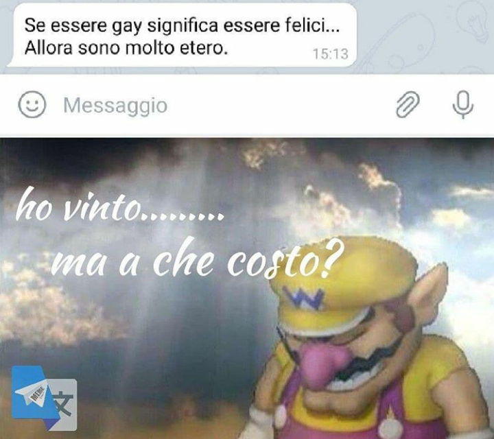 Well, mi sa che allora non ho più il gay pass