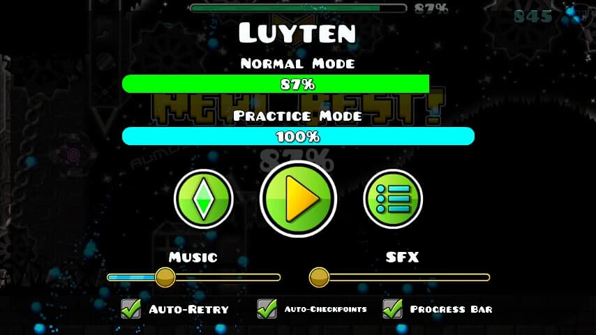 Luyten 87%; (Progress #2)