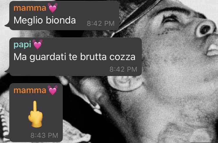 chat di famiglia 