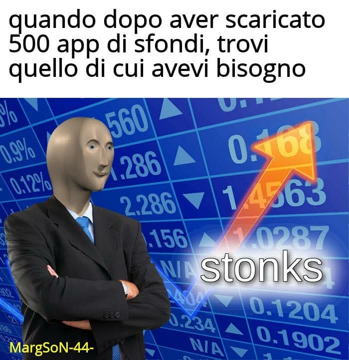 Ho trovato lo sfondo perfetto yeee