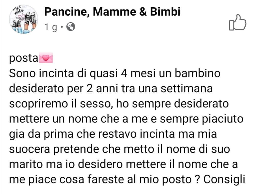 Un mio contatto di fb segue questa pagina che io trovo tremenda, ogni tanto commenta i post e mi spunta nella home. Questa storia è assurda ?