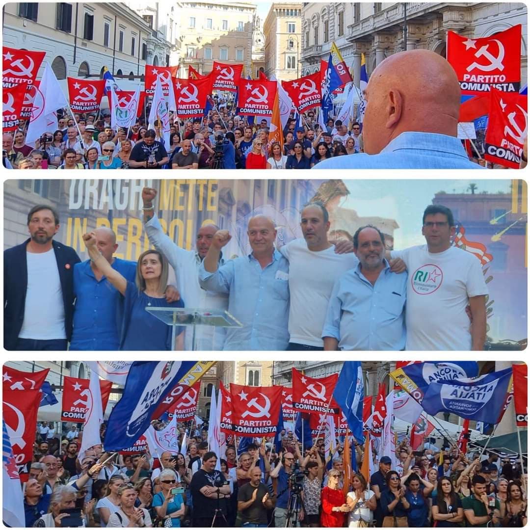 Manifestazione del 18 Giugno contro il governo Draghi!