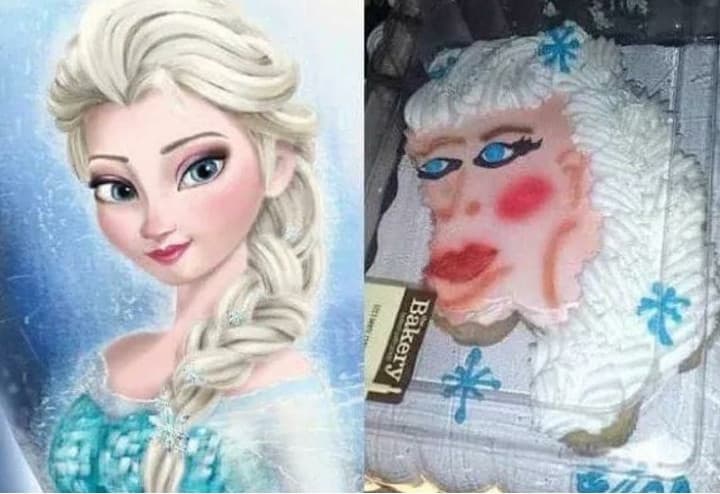 Da frozen a platinette è un attimo