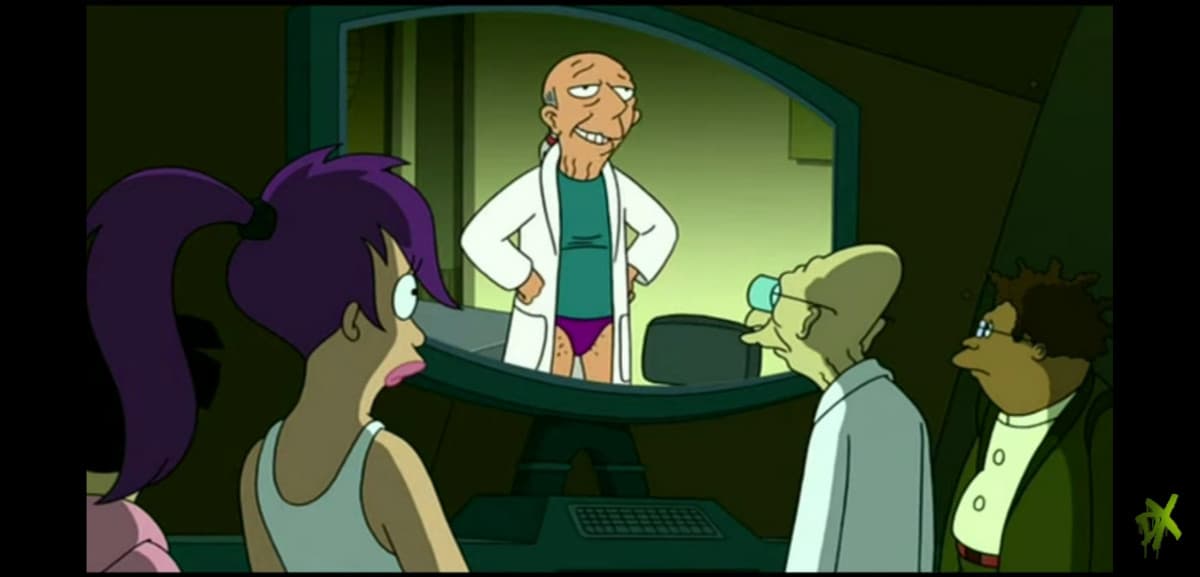 Futurama che predice la DAD