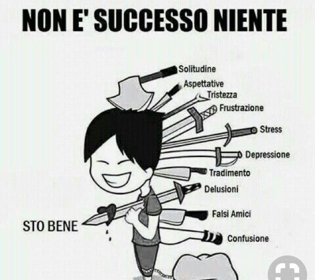 “Sto benone”