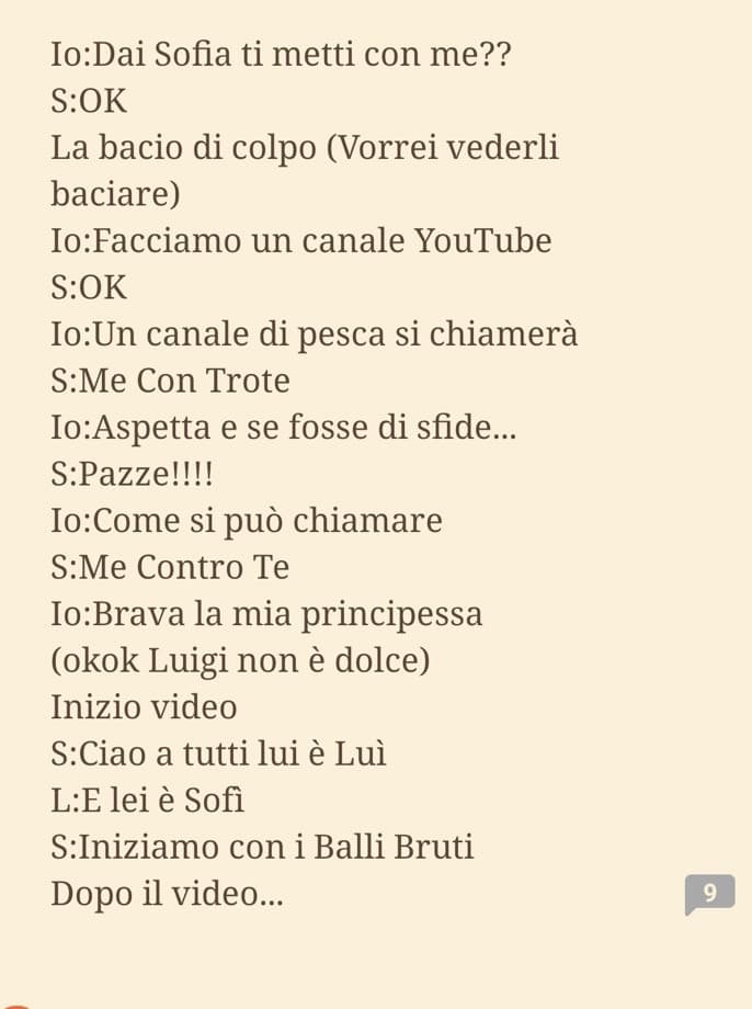 Sto leggendo una fan fiction sui me contro te? Forse