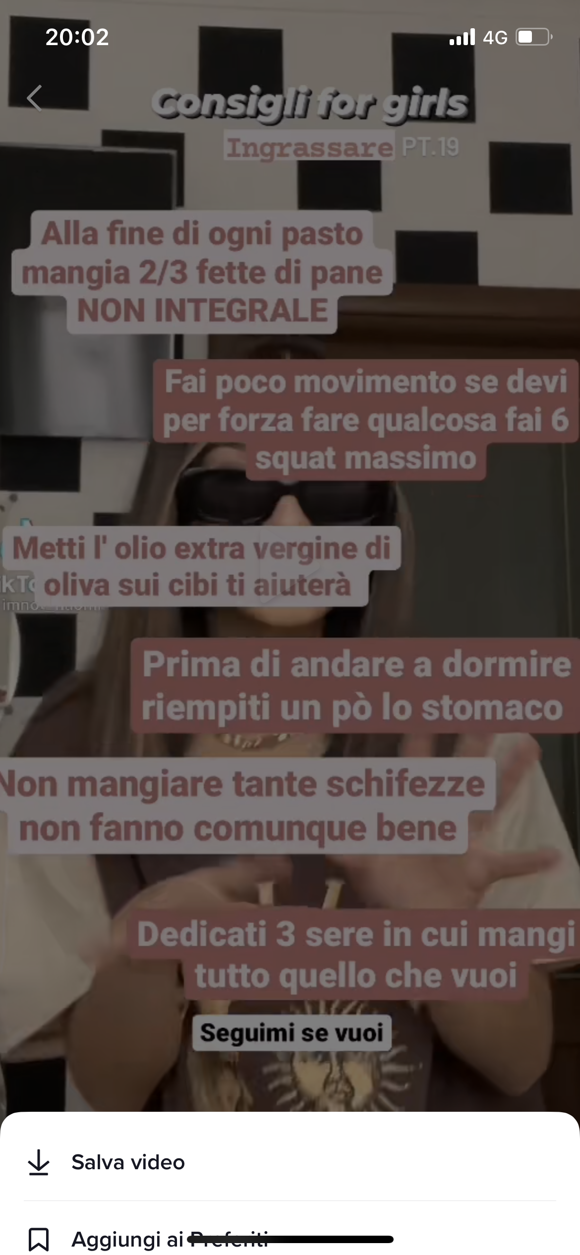 ma perché le bambine di 11 anni si mettono a dare consigli? cioè ma cosa significa non fare attività fisica per ingrassare? è proprio quella che aiuta a farlo- madò 