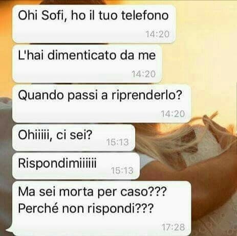 chi glielo dice?