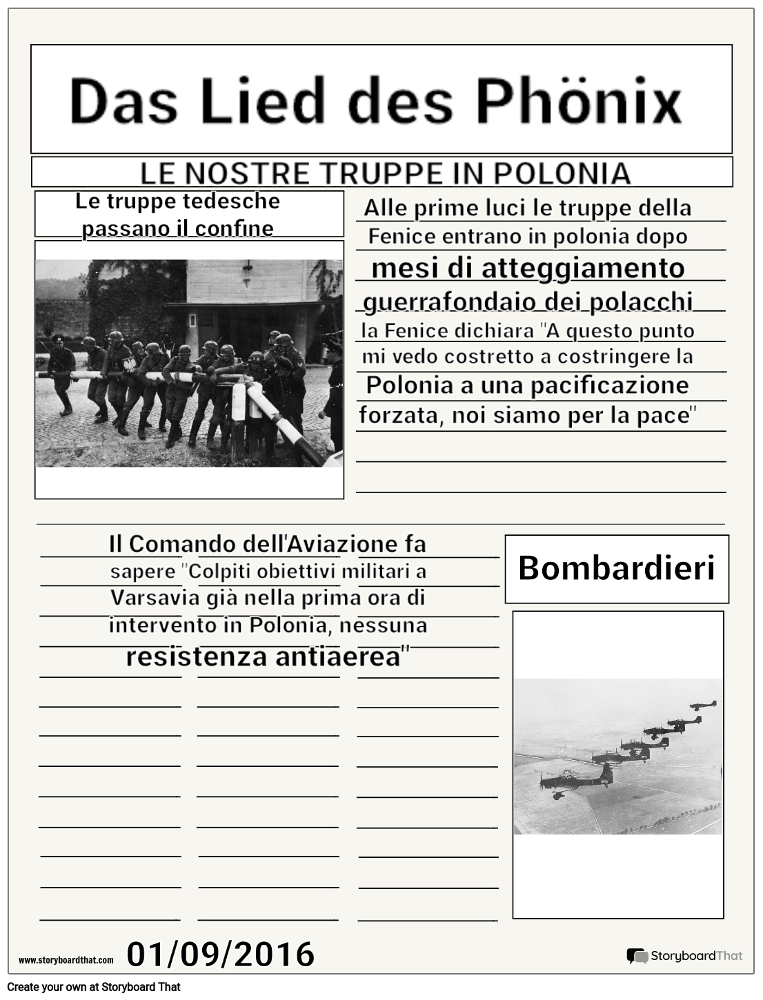 Mondo alternativo: RASSEGNA STAMPA 01/09/2016