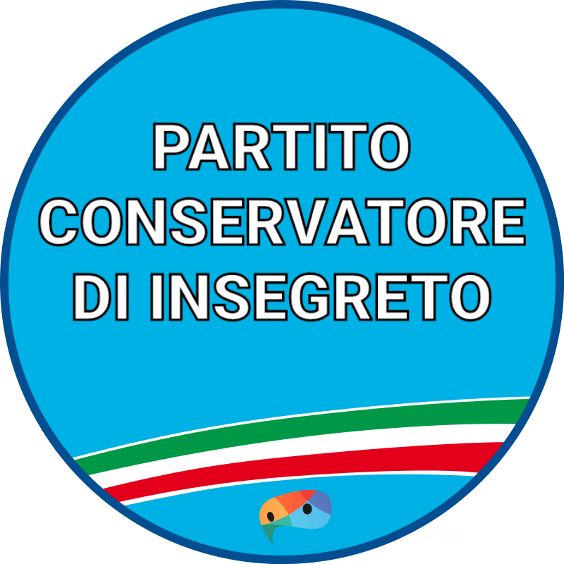 VOTA IL PARTITO CONSERVATORE PER LA STABILITÀ E L'ONESTÀ!