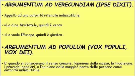 FALLAClE Logiche parte 10: Fallacie di autorità