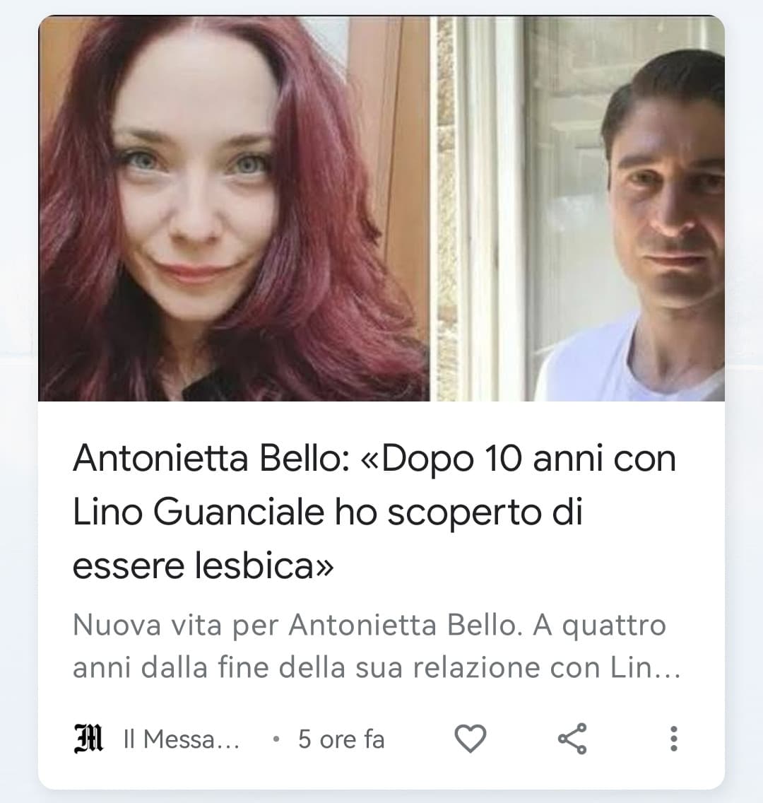 Si è stancata del guanciale. (comunque, nulla contro i coming out a 35 anni, ma una domanda mi sorge spontanea: se ti piace solo la figa, come ha fatto a piacerti il cazzo per 10 anni?) 