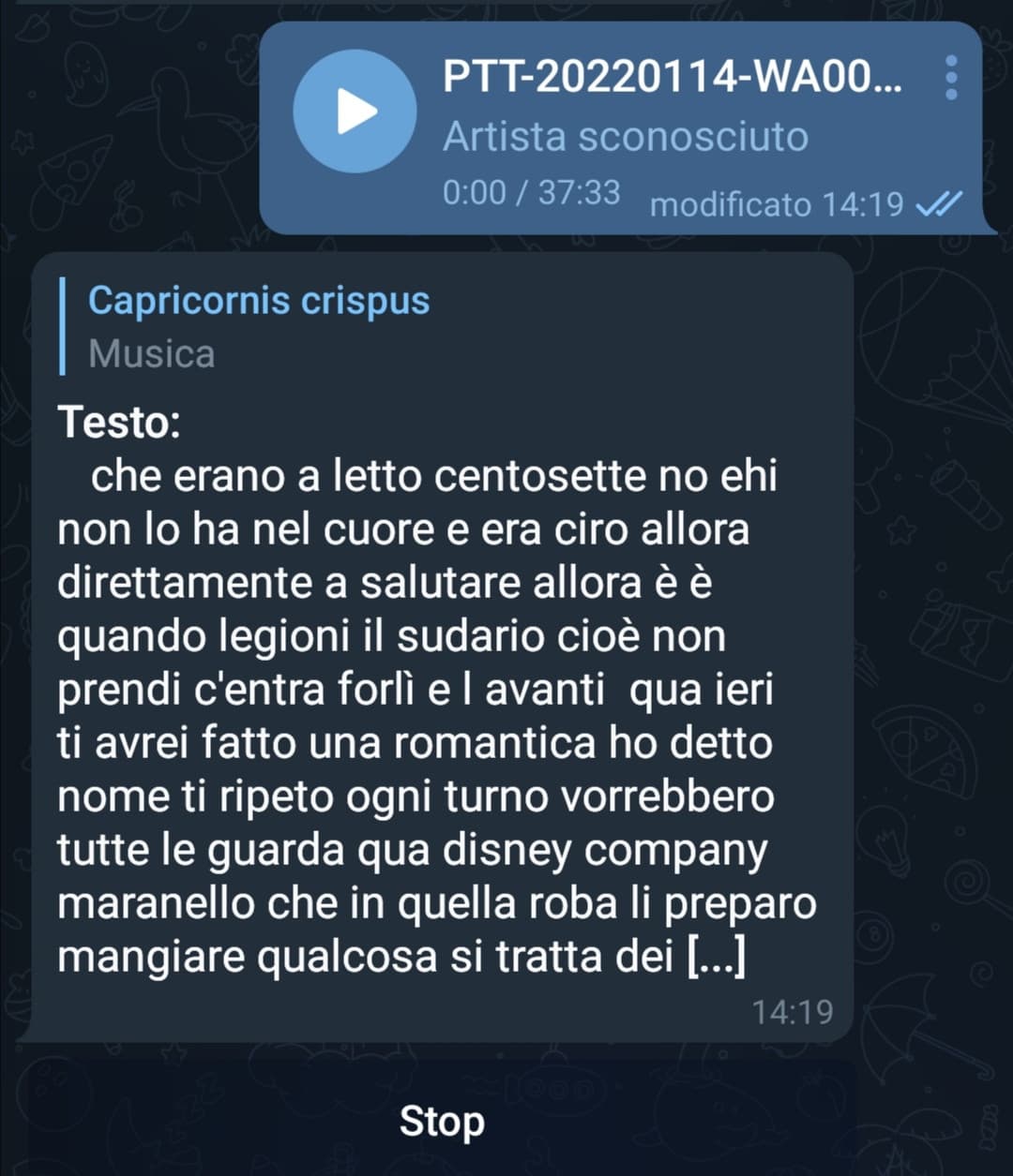 Oggi insegnerò ai bot di Telegram a imprecare...